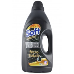 Soft Liquido Lavatrice Nero Totale 32 Misurini 2500ml