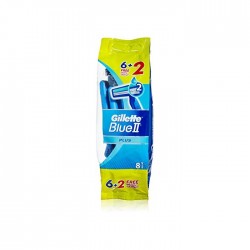 7702018314157GILLETTE BLUEII PLUS USA&GETTA 6+2PZ