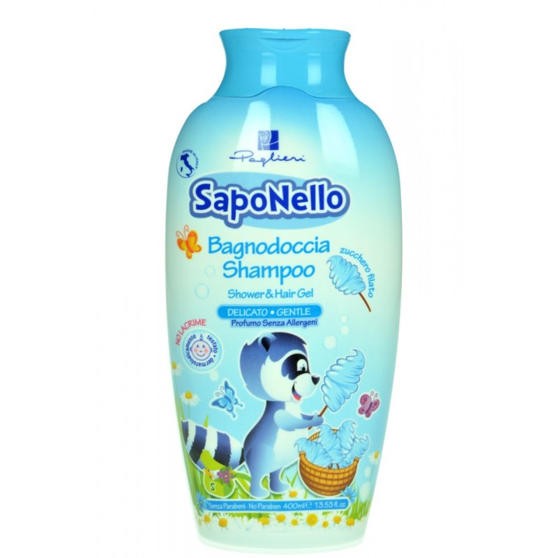 8001280013515 Saponello Bagno Doccia Shampoo Delicato Zucchero Filato 400ml
