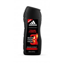 3607340725982Adidas Doccia Gel 3in1 Team Force 250ml