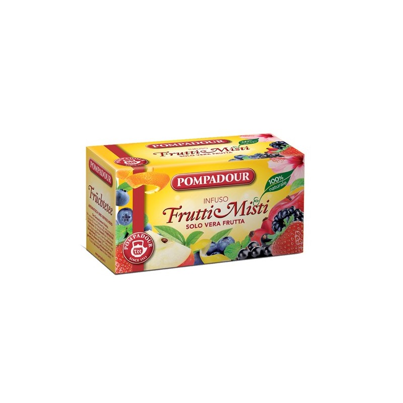 4009300504894Pompadour Infuso Frutti Misti 20 Filtri