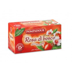 Pompadour Infuso Rosa Di Bosco 20 Filtri