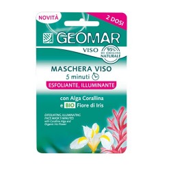 8003510022922Geomar Maschera Viso Esfoliante - Illuminante 2x7,5ml