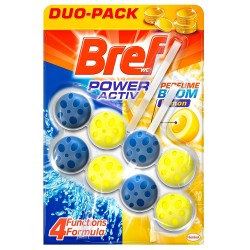 8410436224840Bref Wc Power Activ Lemon 2x50gr