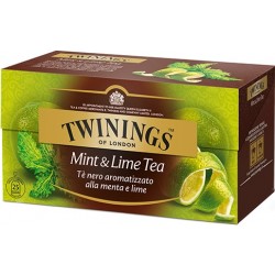 TWININGS MINT & LIME TEA 25 FILTRI