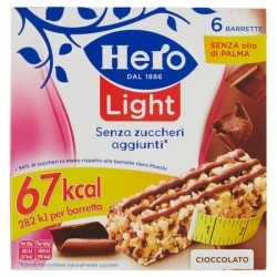 8000080002057Hero Light Muesly Cioccolato 6x20gr