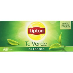 3228881020956Lipton Te' Verde Classico 25 Filtri