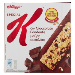 5050083172281Special K Barrette Cioccolato Fondente 6x20gr