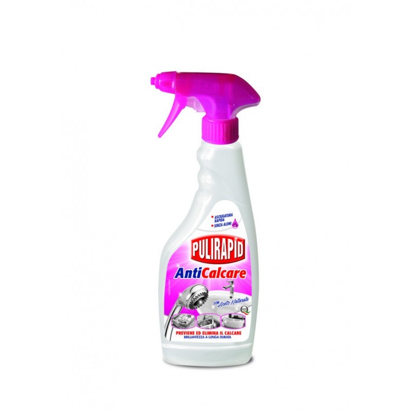 Pulirapid Anticalcare Aceto Spray 500ml