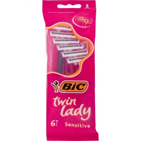 3086123493056BIC RASOIO TWIN LADY USA&GETTA 6PZ
