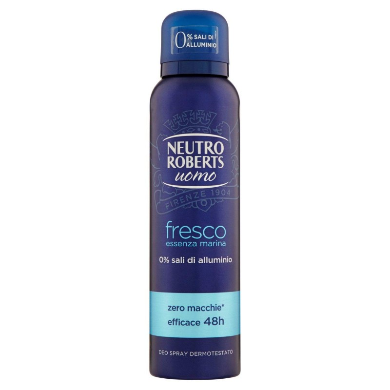 8002410010909Neutro Roberts Uomo Deo Spray Fresco Essenza Marina 150ml