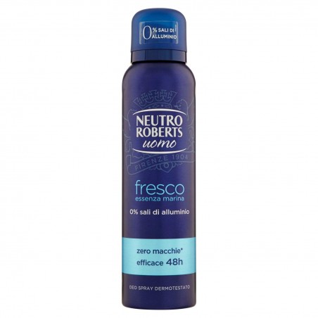 8002410010909Neutro Roberts Uomo Deo Spray Fresco Essenza Marina 150ml