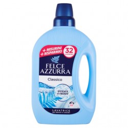 8001280409578Felce Azzurra Liquido Lavatrice Classico 32 Misurini 1595ml
