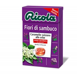 7610700922088Ricola Caramelle Fiori Di Sambuco Senza Zucchero 50gr