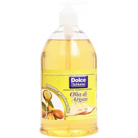 8009368600220Dolce Schiuma Sapone Liquido Olio Di Argan Con Dispenser 1000ml