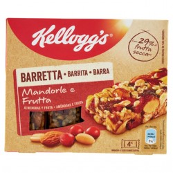 5053827162005Kellogg's Barrette Mandorle Frutta 4x32gr