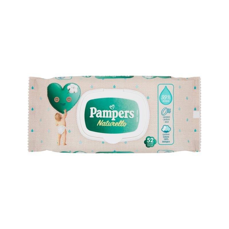 8001480600201 Pampers Salviettine Naturello 52pz