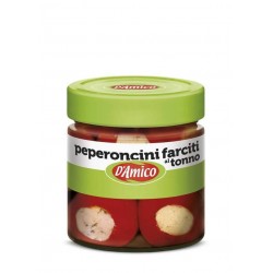 8005695000450 D'amico Peperoncini Farciti Con Tonno 190gr