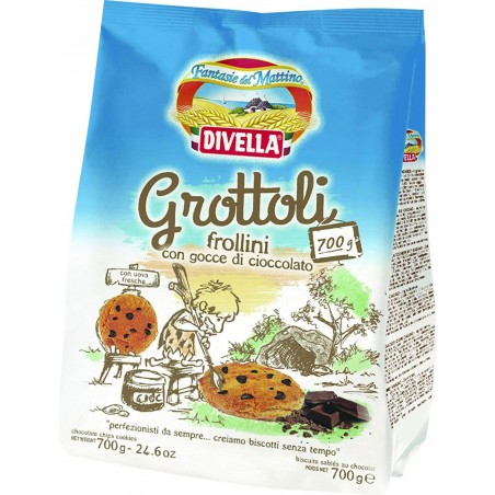 8005121214529Divella Grottoli Gocce Cioccolato 700gr
