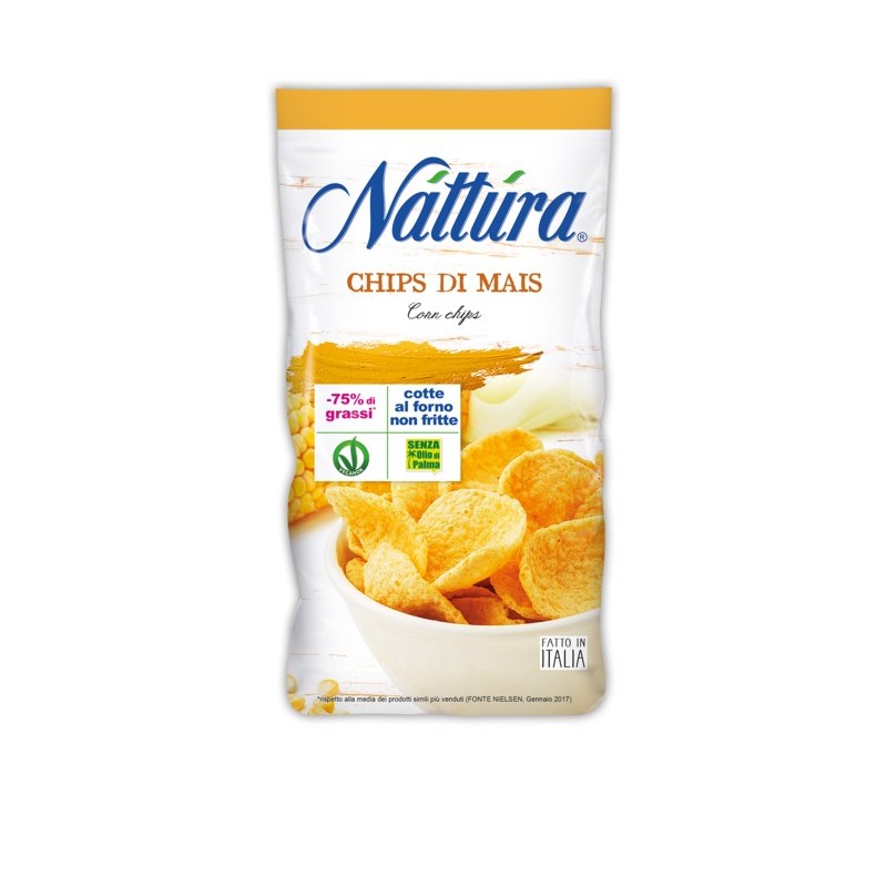 Nattura Chips Di Mais 90gr