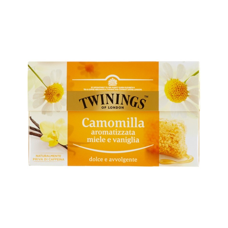 0070177177560TWINING INFUSO CAMOMILLA, MIELE & VANIGLIA 20x1,5GR