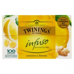 0070177177515Twining Infuso Zenzero E Limone 20 Filtri 30gr