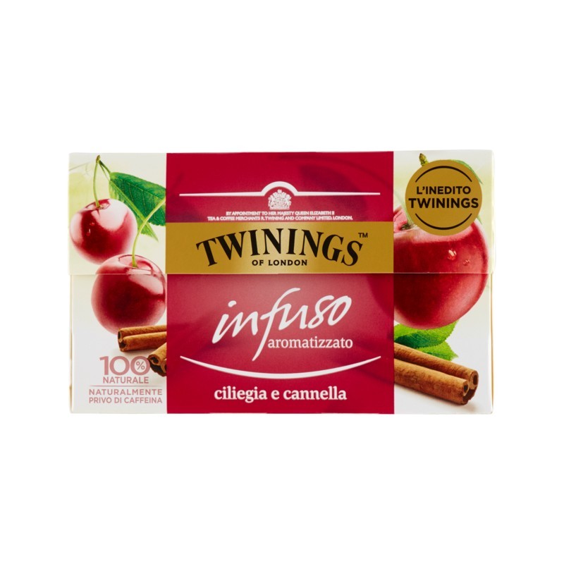0070177177522Twining Infuso Ciliegia E Cannella 20 Filtri