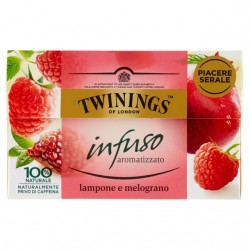 0070177177454Twining Infuso Lampone E Melograno 20 Filtri 40gr