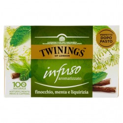 0070177177485Twining Infuso Finocchio, Liquirizia E Menta 20 Filtri 40gr