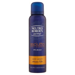 8002410010916Neutro Roberts Deo Spray Uomo Asciutto Anti Sudore 150ml
