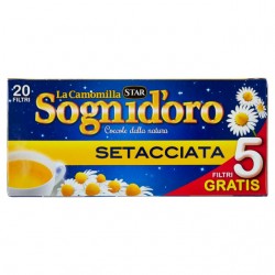 8000050449301Sognid'oro Camomilla Setacciata 20 Filtri 33gr