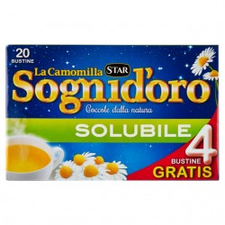 8000050446102Sognid'oro Camomilla Solubile 20 Filtri 100gr