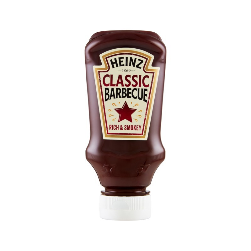 50157730Heinz Salsa Barbecue Classica 220ml 50157730Heinz Salsa Barbecue Classica 220ml