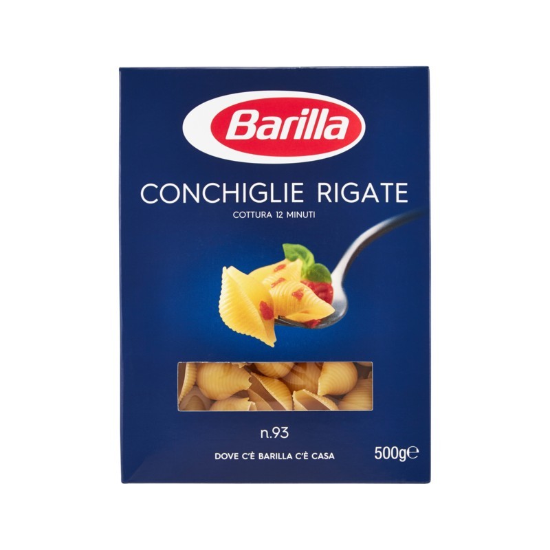 8076802085936Barilla 093 Conchiglie Rigate 500gr