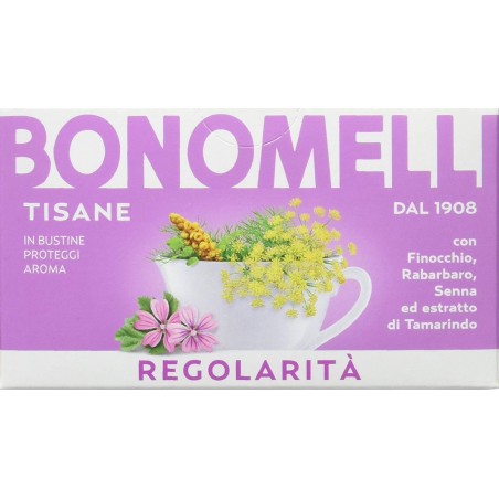 8001840389319 Bonomelli Tisana Regolarita' 16 Filtri 32gr