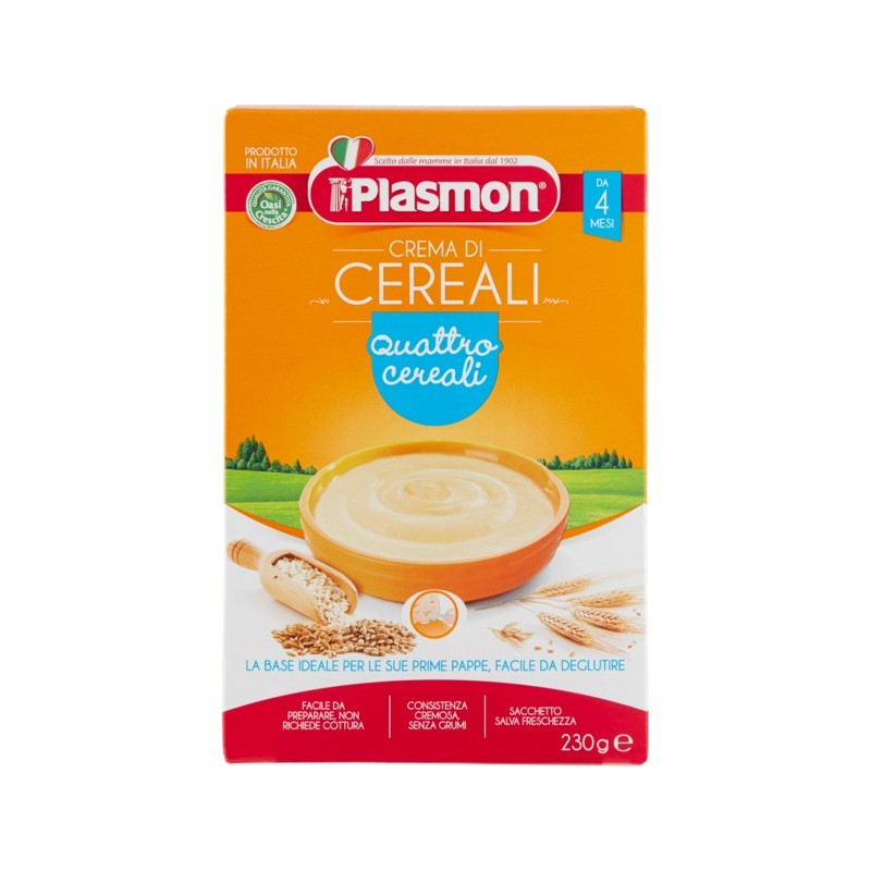 Plasmon Crema Ai 4 Cereali 230gr