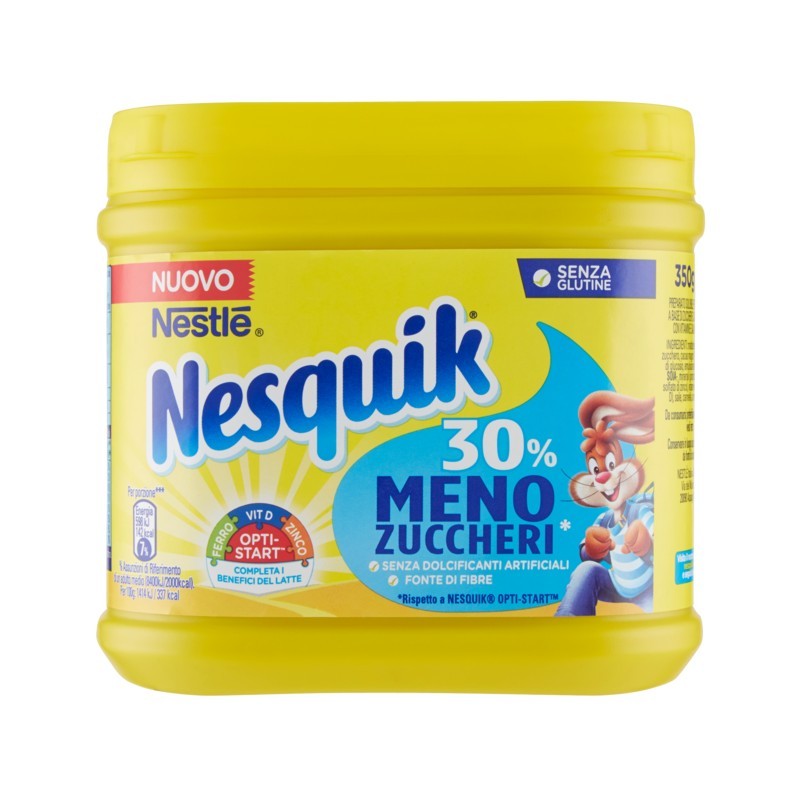 Nesquik Polvere -30% Zucchero 350gr