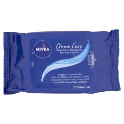 4005900289476Nivea Salviette Struccanti Creme Care 25pz