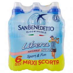 San Benedetto Acqua Libera 6x500ml
