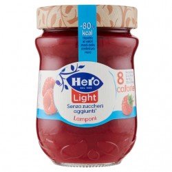 8000080004389Hero Light Confettura Lamponi 280gr