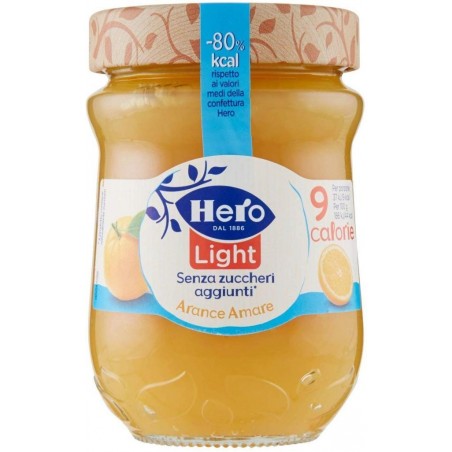 8000080004341Hero Light Confettura Arance Amare 280gr