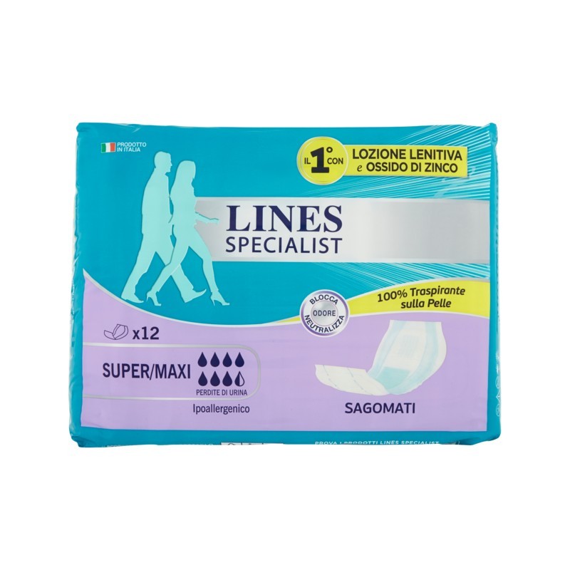 8001480500570Lines Specialist Sagomato Super/Maxi 12pz