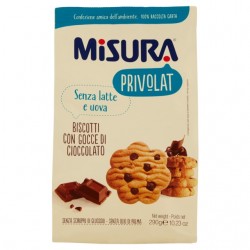 8002590043391Misura Privolat Biscotti Con Gocce Di Cioccolato 290gr