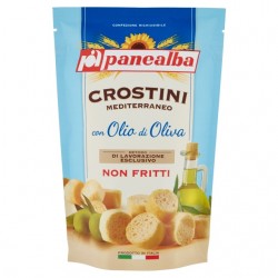 8002333009486Panealba Crostini Gusto Mediterraneo 80gr