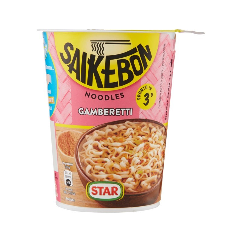 8000050021620Star Saikebon Noodles Gamberetti 60gr