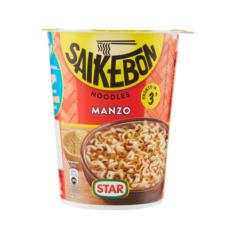 8000050019436Star Saikebon Noodles Manzo 60gr