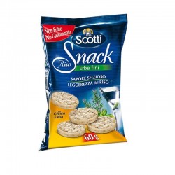 8001860258473Scotti Risette Snack Erbe Fini 60gr