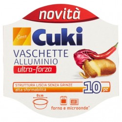 8003980410274Cuki Vaschetta Alluminio Ts21 Creme Caramel 10pz