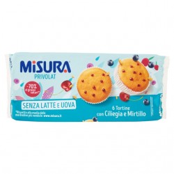 8002590022860Misura Privolat Tortina Ciliegia E Mirtillo 290gr