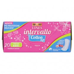 8001480401396Lines Intervallo Proteggi-Slip Fresh Disteso New 20pz